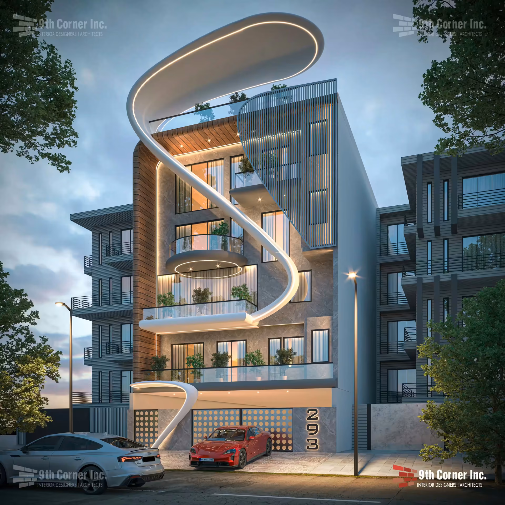 Residential architecture project in Model Town by 9th Corner