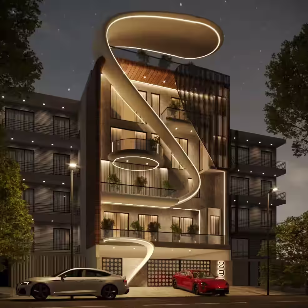 Dr AK Jain residence interior design in Model Town