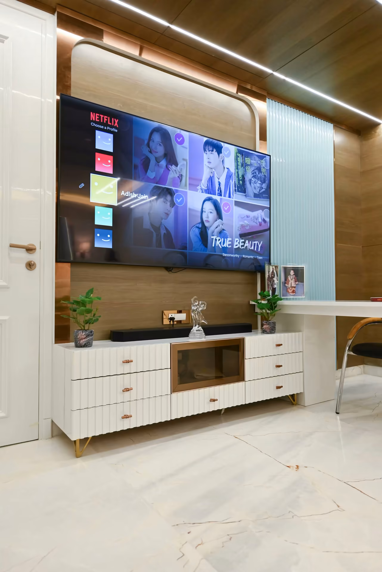 Premium boardroom interior at Hannu corporate office by Ninth Corner