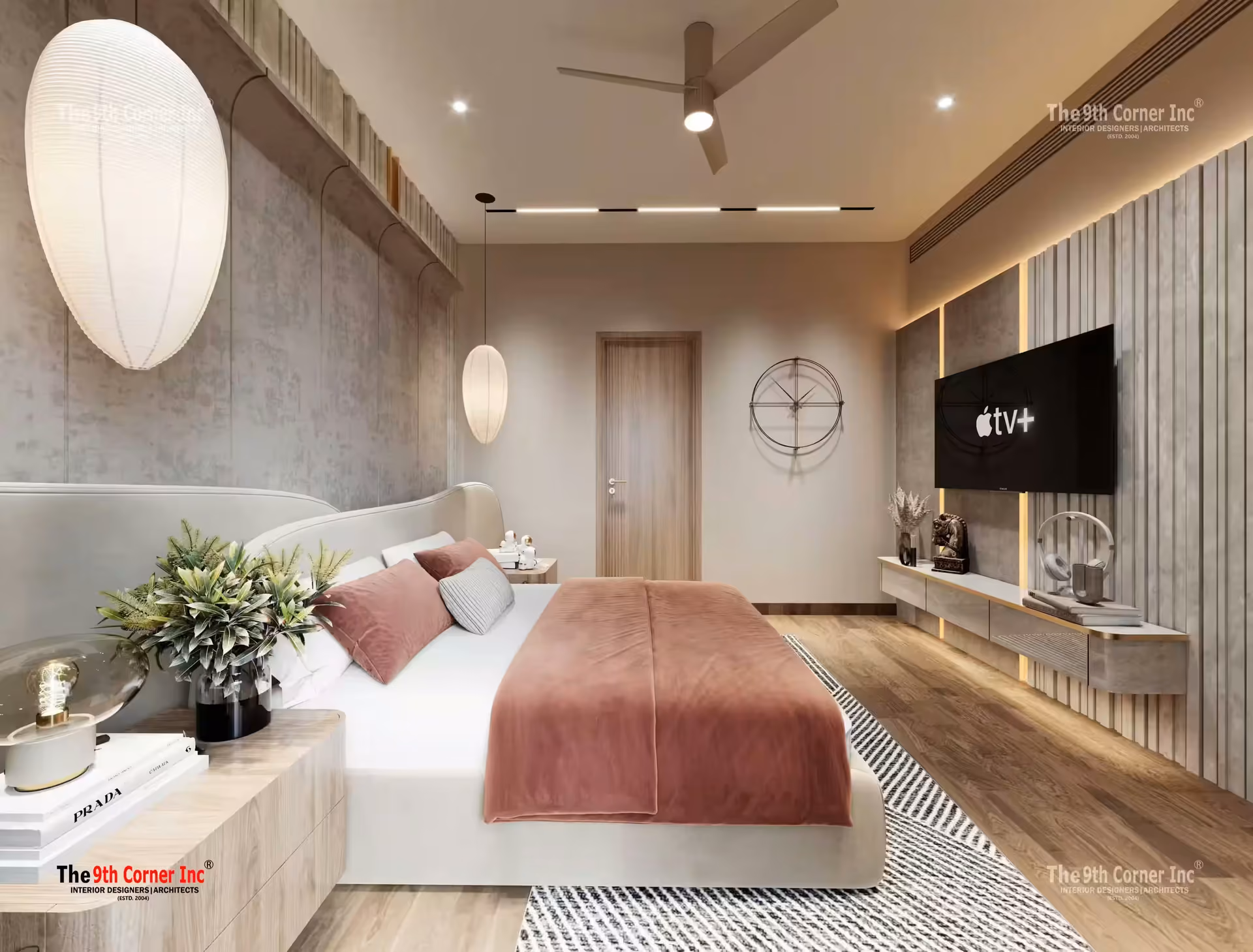 Modern modular kitchen design at Mr Rao residence in Green Park by Ninth Corner