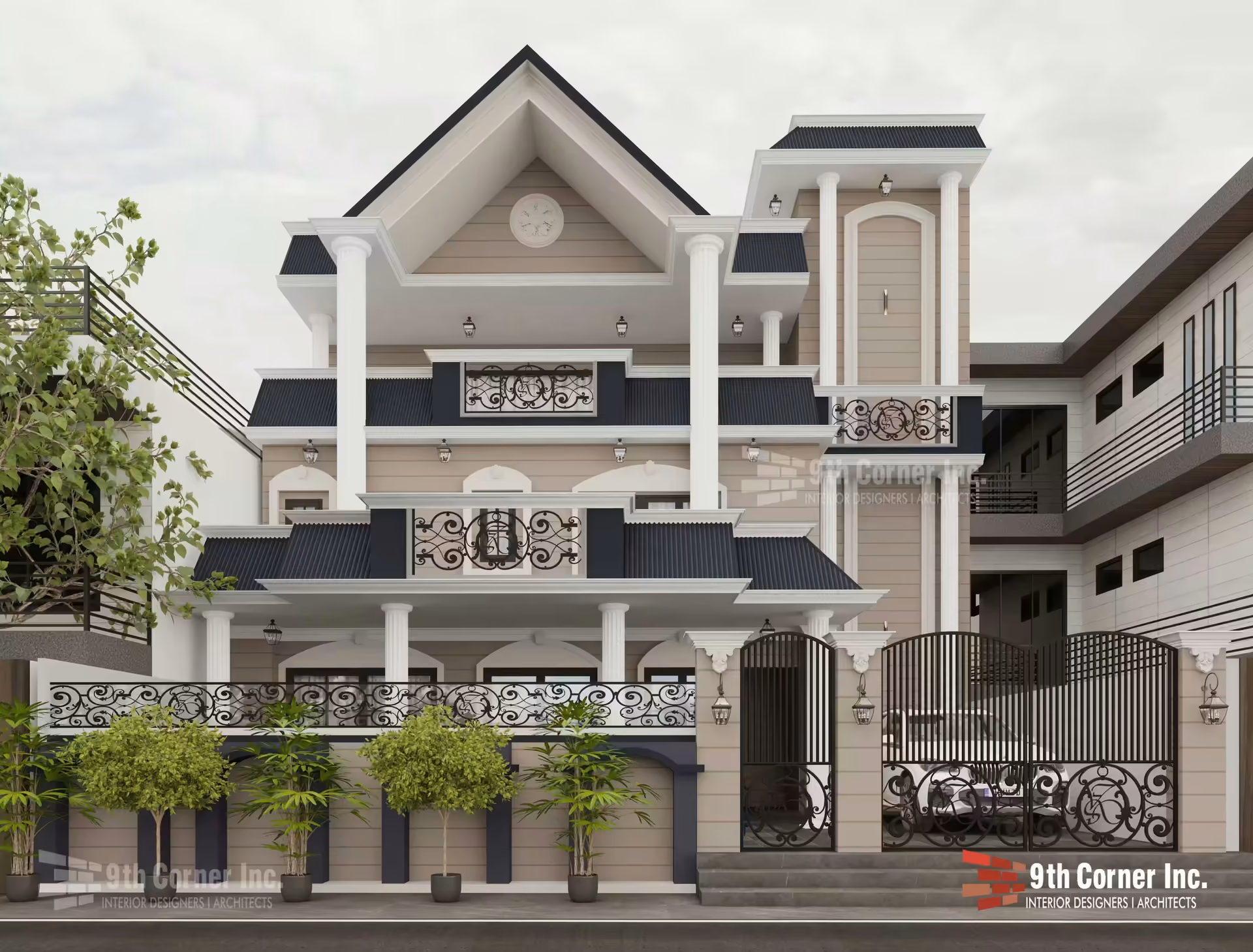 House in Gurgaon, Haryana by 9th Corner